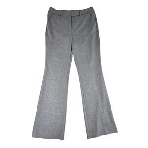 Simply Vera Vera Wang Gray Stretch Pants Flare Leg Size 14